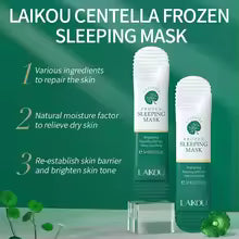 8pcs LAIKOU Moisturizing Facial Mask Hydrating Sleeping Face Sheet Masks Face Mask Beauty Korean Skin Care Products